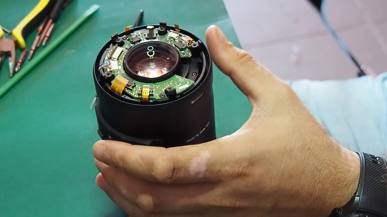 Cum desfacem, reparam si curatam obiectiv sigma 105mm macro os hsm -partea 1s