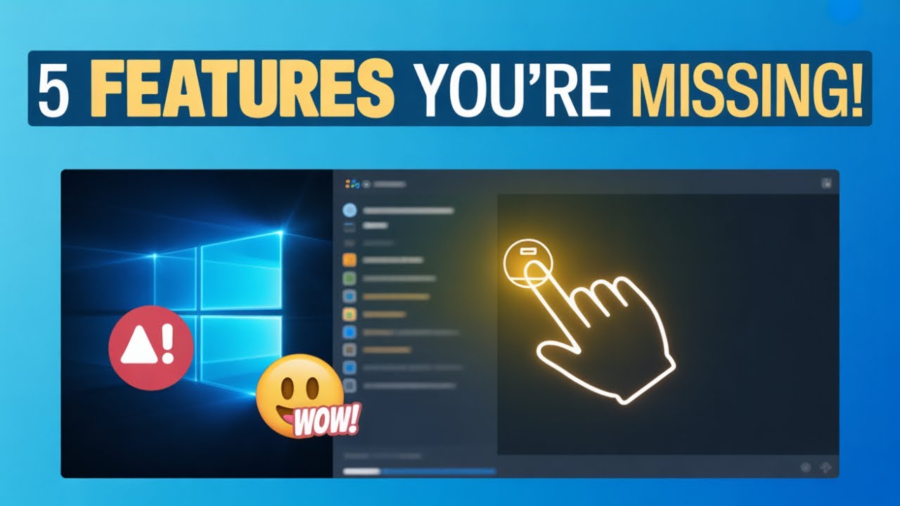 Top 5 Windows 11 Features You&rsquo;re Not Using But Should!