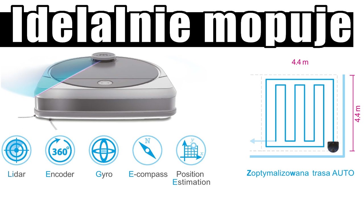 Hobot Legee7 robot sprzątający z wibratorem który mopuje inaczej
