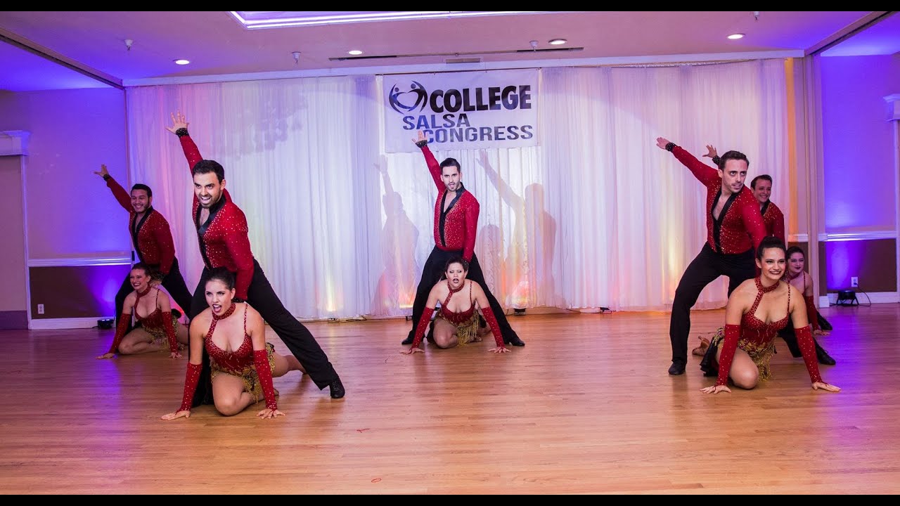 Los Salseros de Stanford (1st Place Champions!) at College Salsa Congress 2016 - Tambora