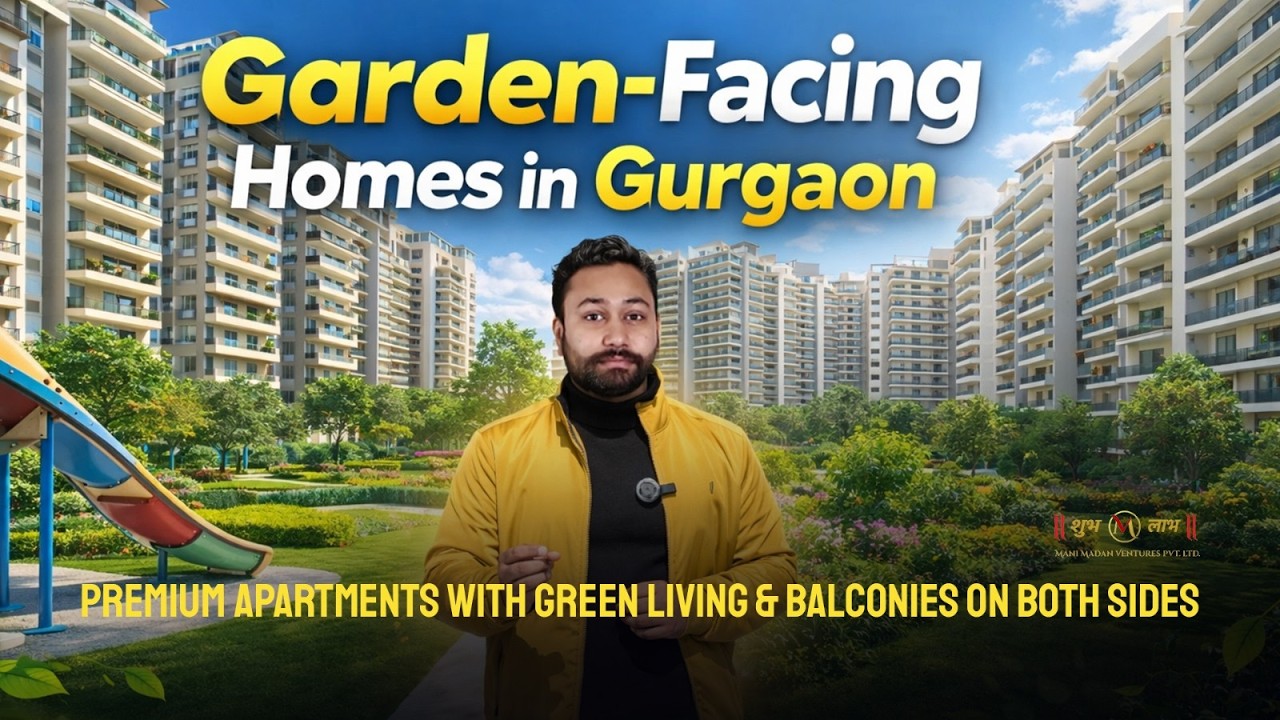 Garden-Facing Homes in Gurgaon | Premium Apartments with Green Living & Balconies on Both Sides