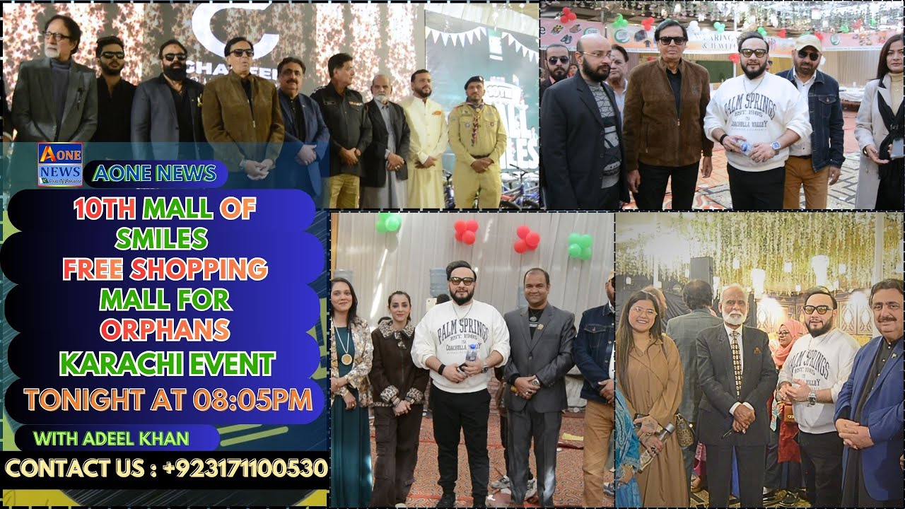 10th Mall of Smiles | Free Shopping Mall for Orphans | Karachi Event
