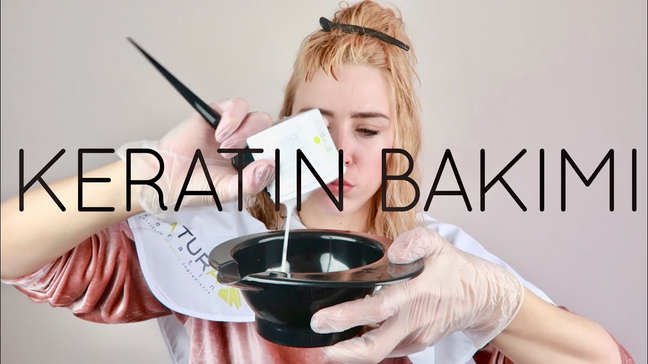 YIPRANMIŞ SAÇLAR İÇİN EVDE KERATİN BAKIMI ( SAÇ BOTOKSU )