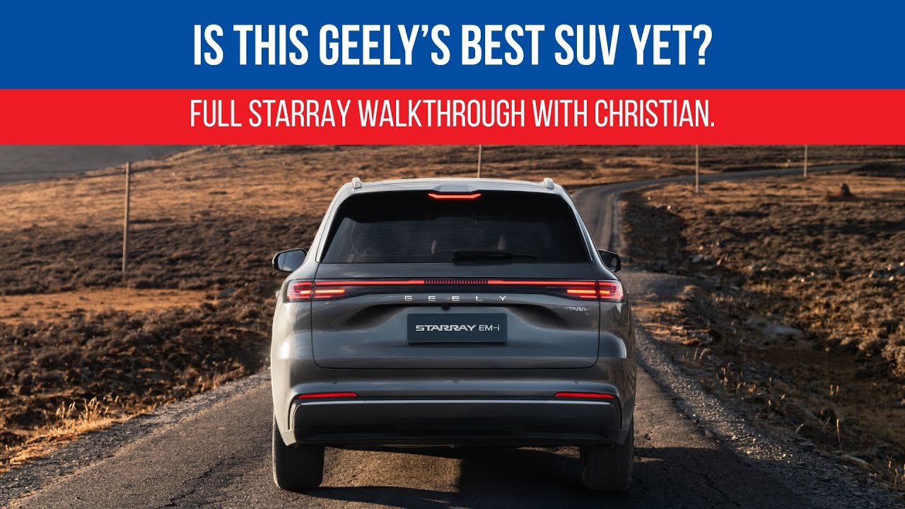 Geely Starray Walkthrough with Christian | Smart Tech Meets Sleek Design