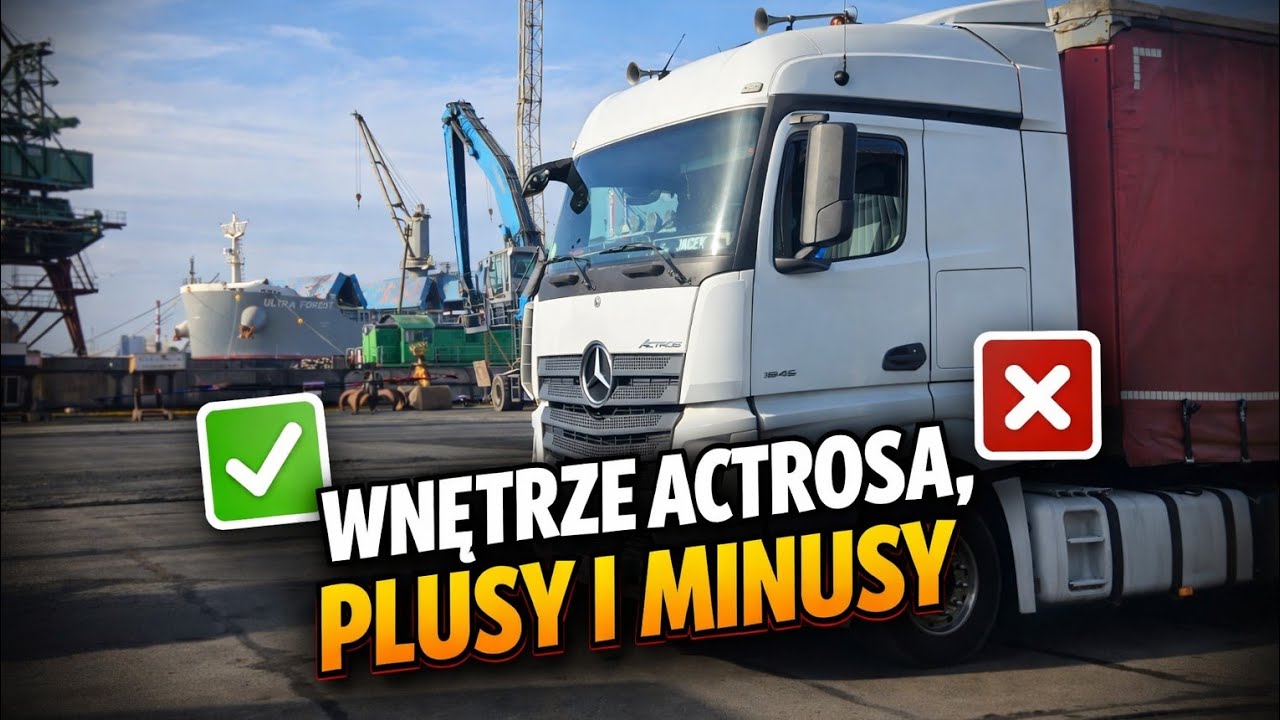 Jak się jeździ Actrosem Mp4? | Jakoś wyjechałem, ale trzeba było dzwonić na policję!