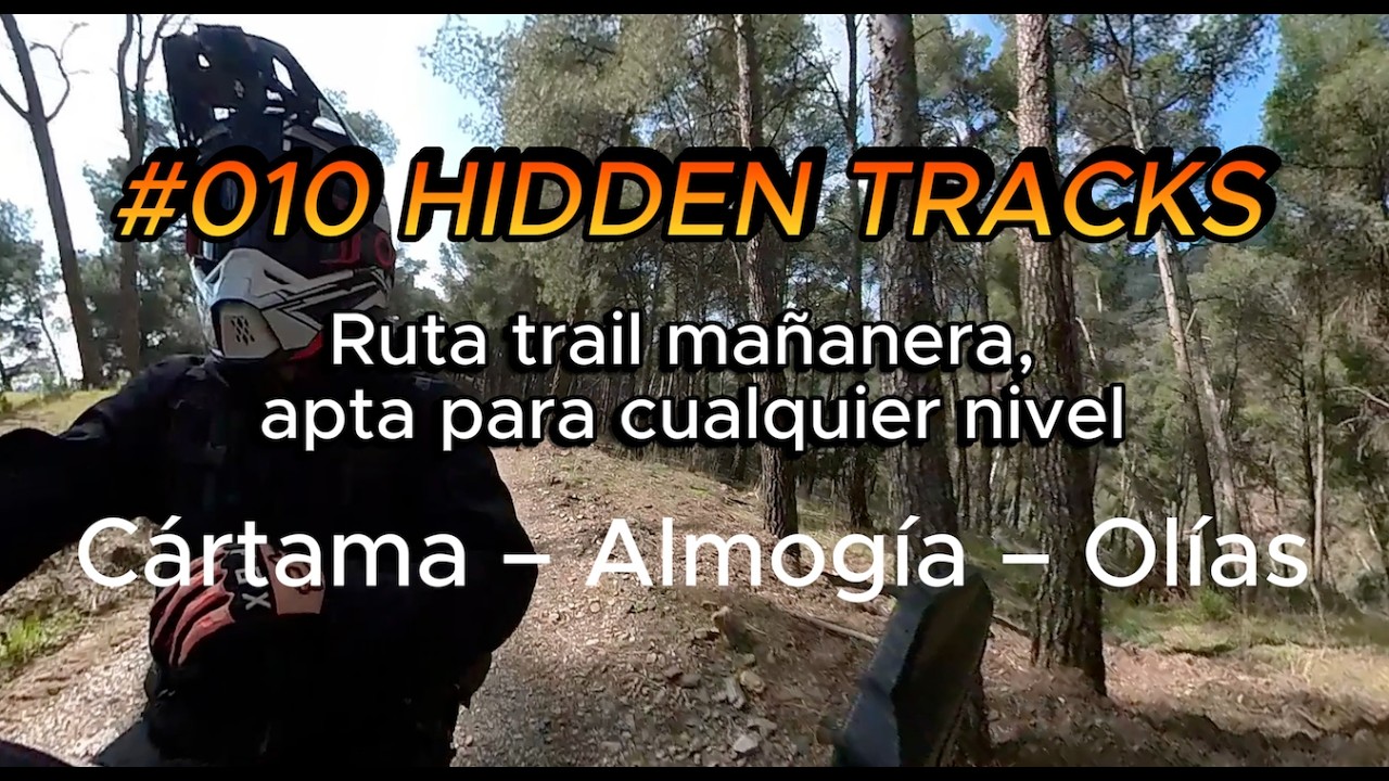 🏍️ 10 Pistas Ocultas en Málaga | Ruta Trail Épica Estación de Cártama → Olías | Jorge Motocamp