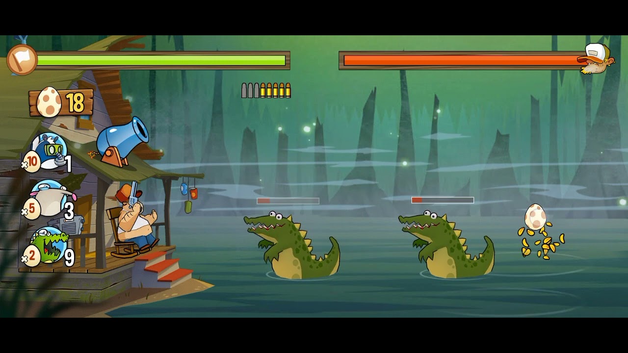 jugando Swamp Attack buenas:)