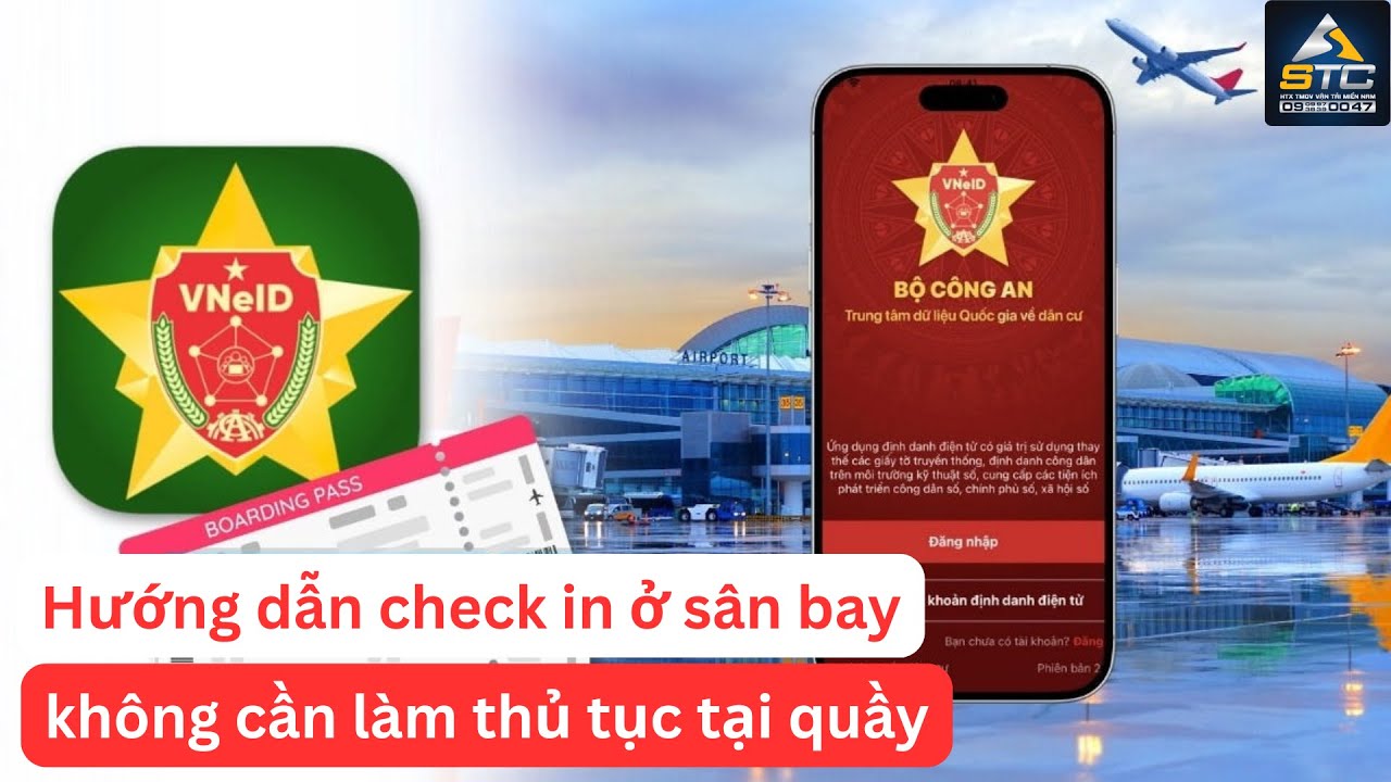 Hướng dẫn check in ở sân bay không cần làm thủ tục tại quầy