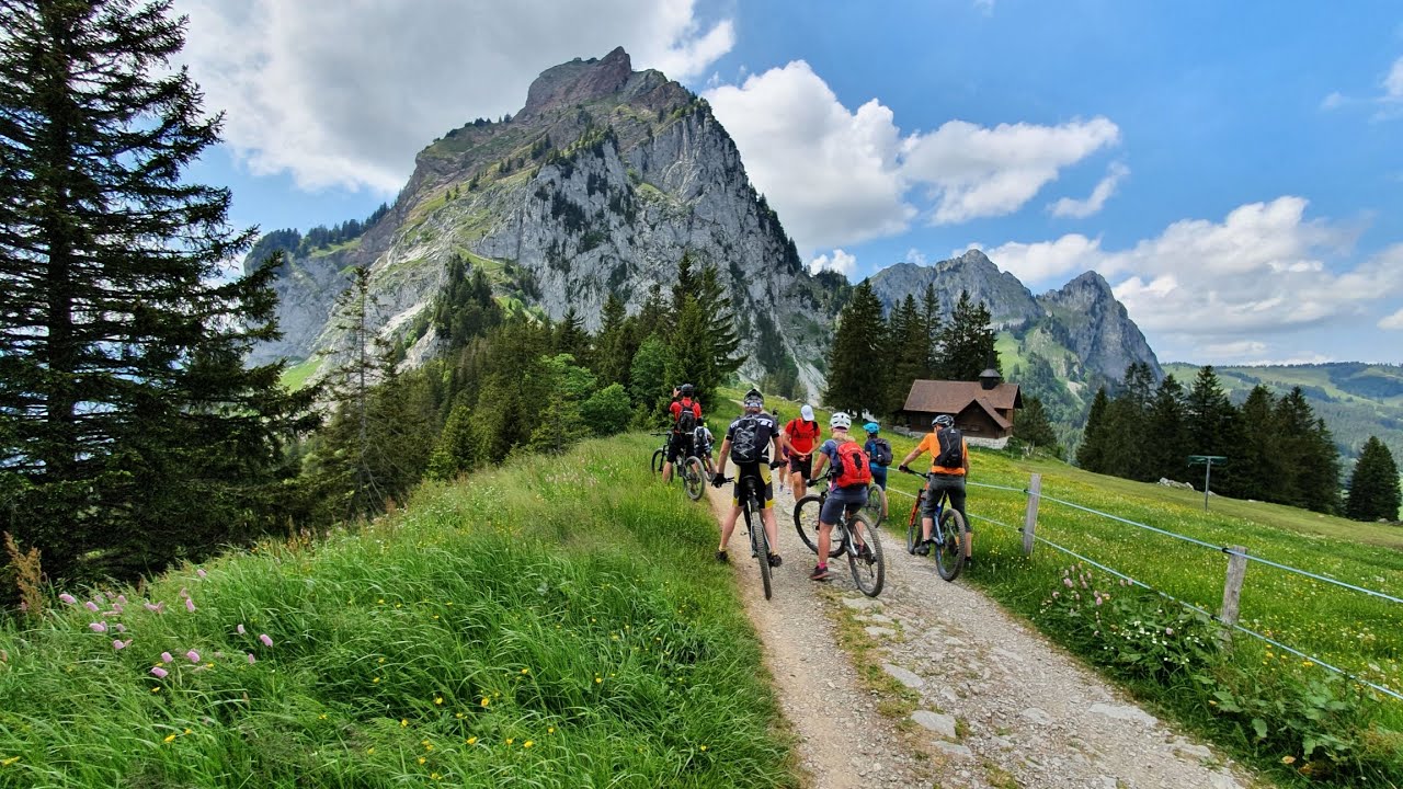 Sihlsee, Spirstock, Ibergeregg, Holzegg, Einsiedeln [4K]