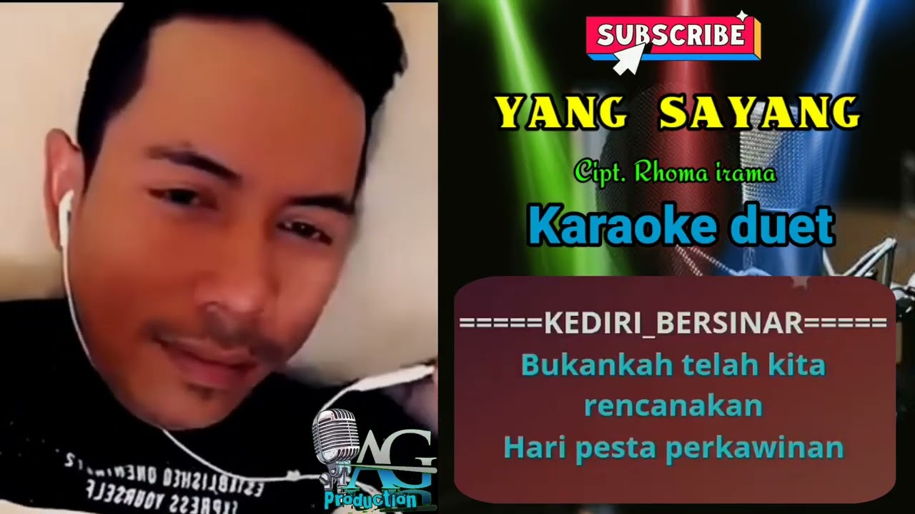 YANG SAYANG || KARAOKE DUET CEWEK || SMULE