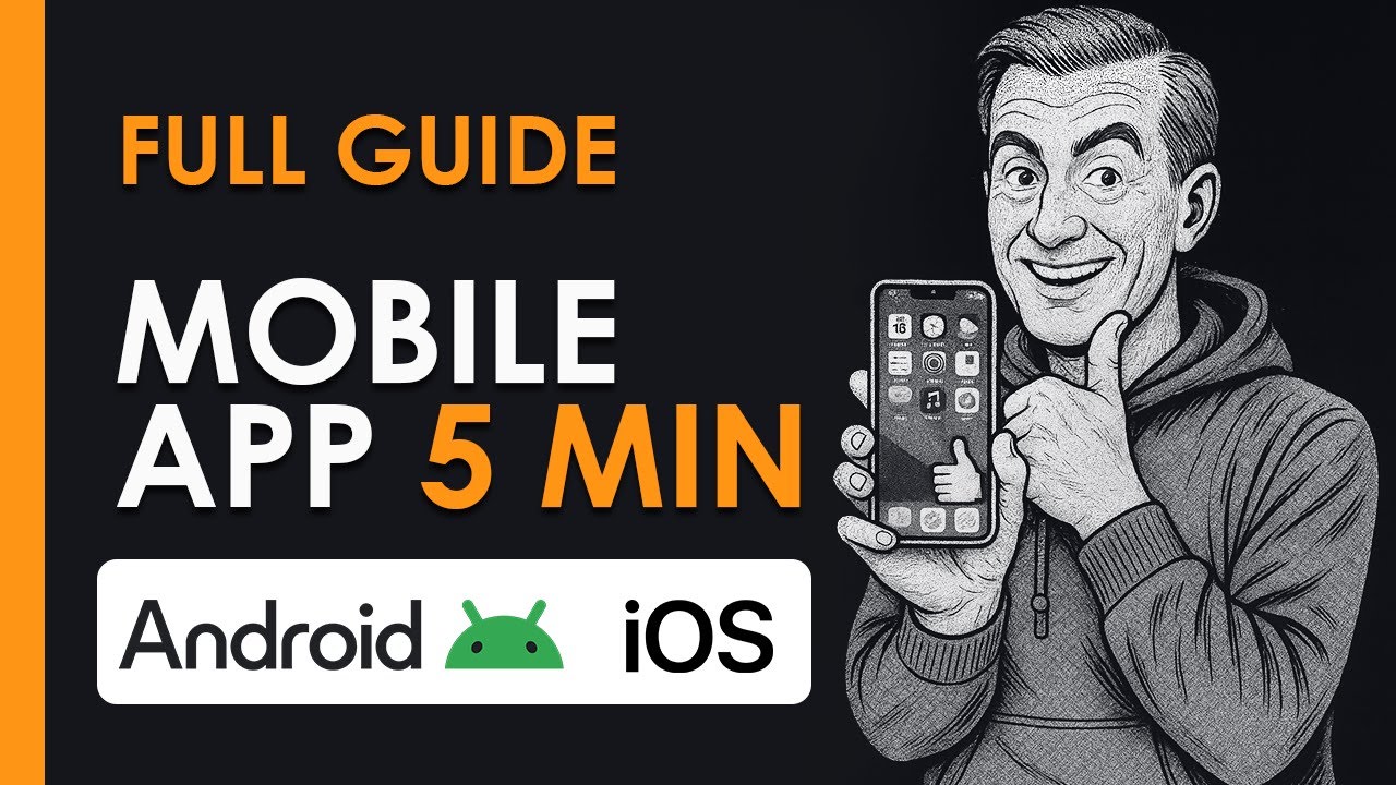 Mobile App in 5 Min ⚡ Easy Mode for Android & iOS (Full Guide)