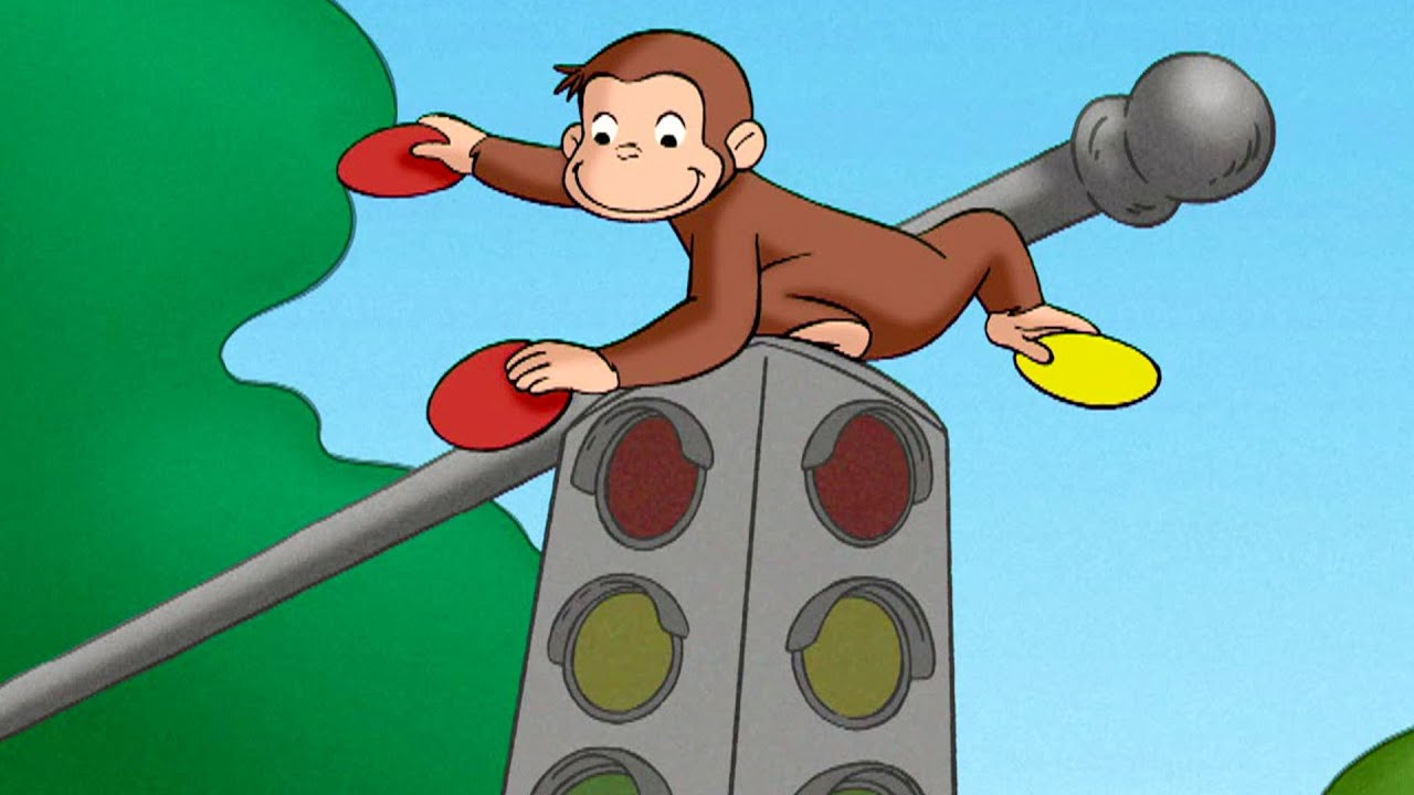 ジョージの交通整理 🐵 おさるのジョージ