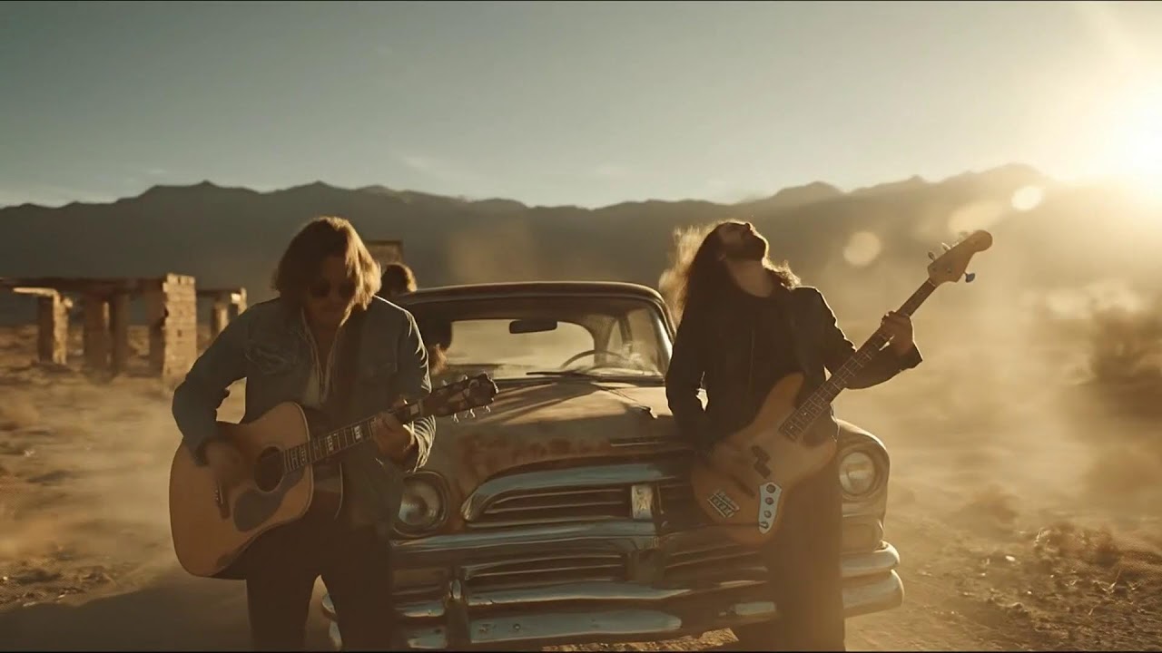 Outlaw Rock Mix 🎶 Highway Freedom | Inspired by Johnny Cash