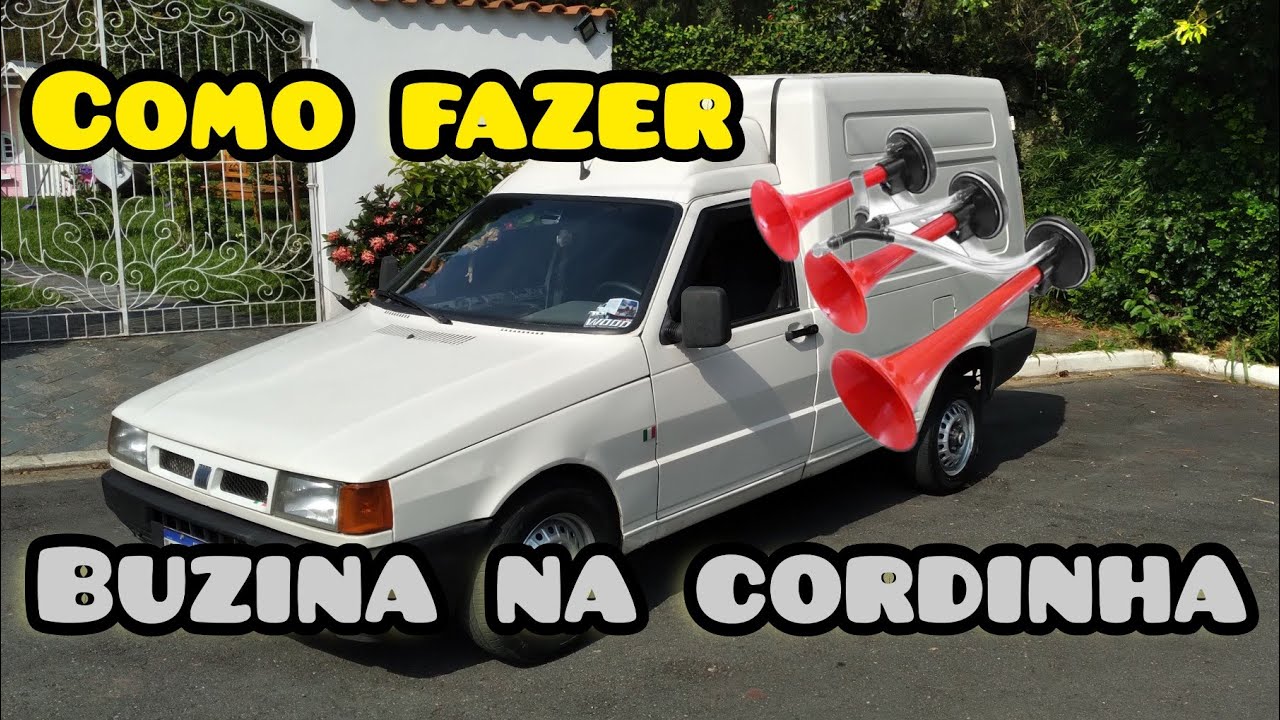 como fazer buzina verdureira na cordinha na fiorino  fácil e rápido (passo a passo).