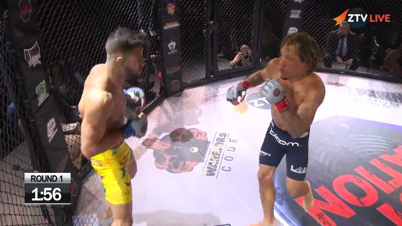 Marcus Mcghee vs Raphael Montini- Pro 135 lbs - Ringside Unified Fighting - RUF MMA 42
