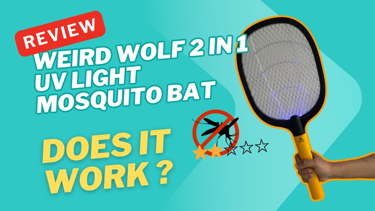 Mosquito Racket Review – Honest Test of Weird Wolf UV Light Mosquito bat