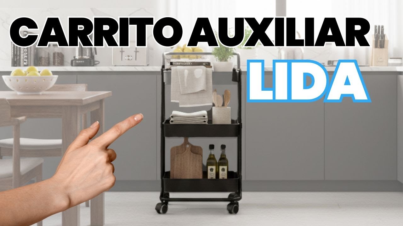 Carrito Lida | Mueble Auxiliar – Tienda de muebles online