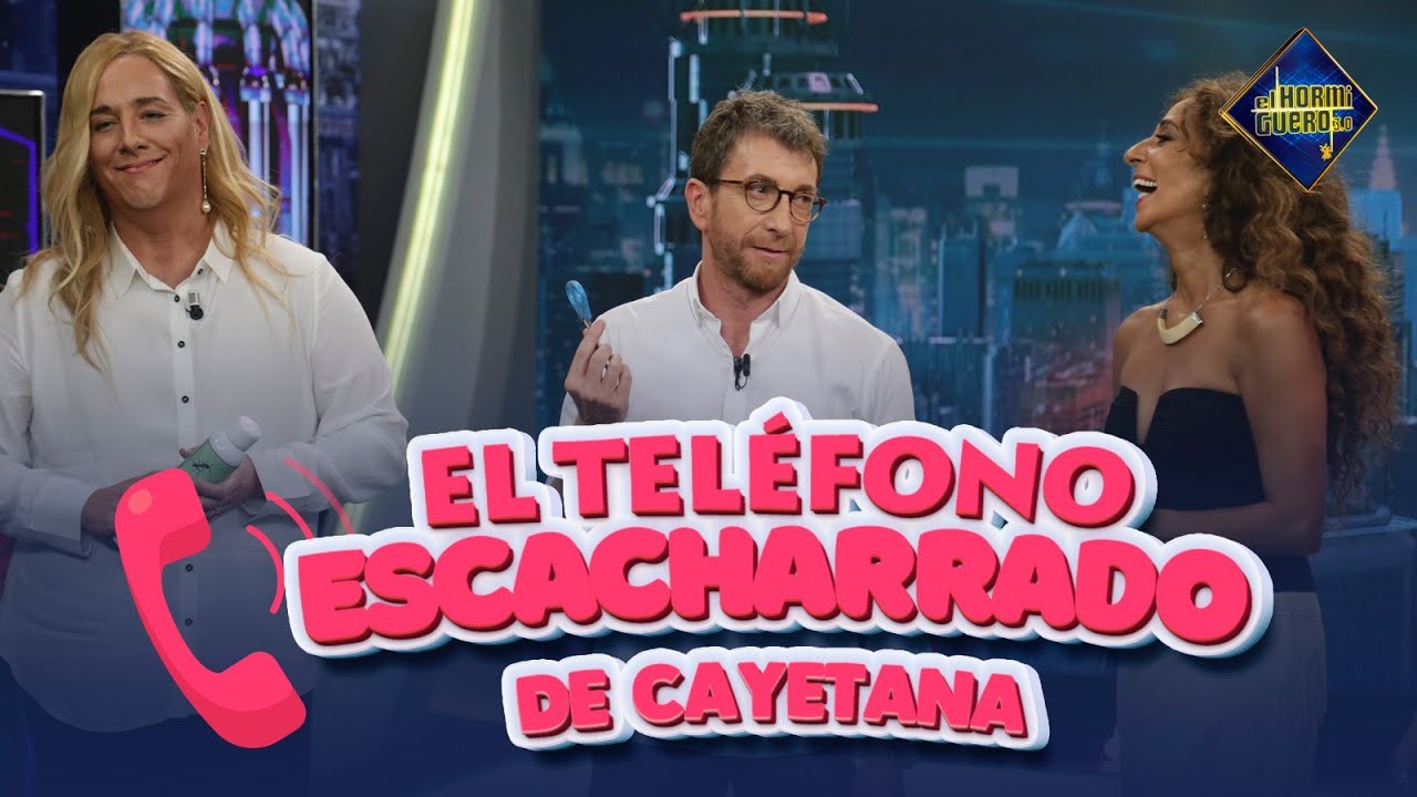 El teléfono escacharrado de Cayetana Álvarez de Toledo - El Hormiguero