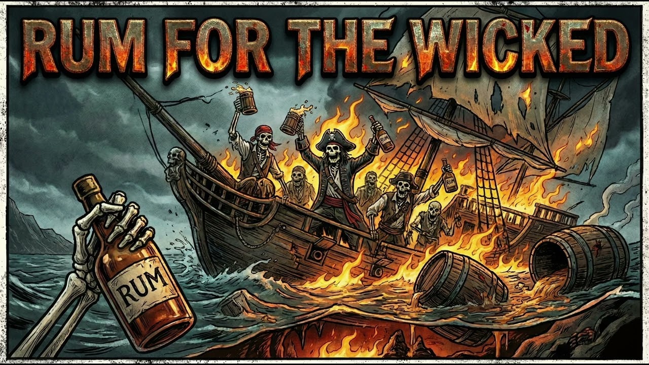 RUM FOR THE WICKED  🍺🔥 // PIRATE METAL ANTHEM (Official Audio)