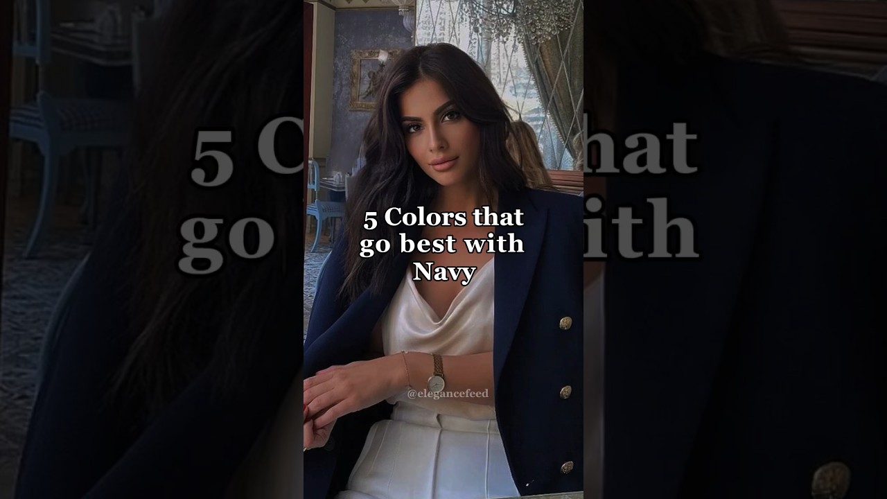 Best Navy color combos | 5 Colors that go best with navy 