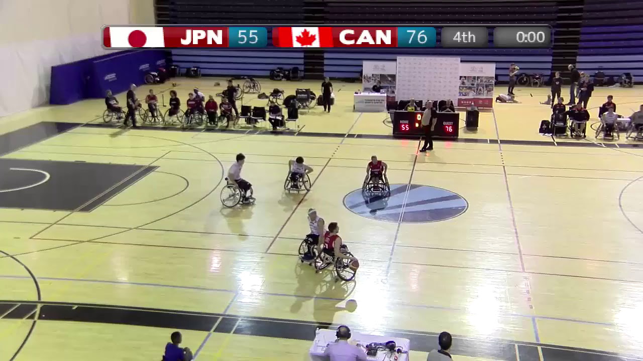 CANADA vs JAPAN - Senior Men's International Wheelchair Basketball - January 24, 2019