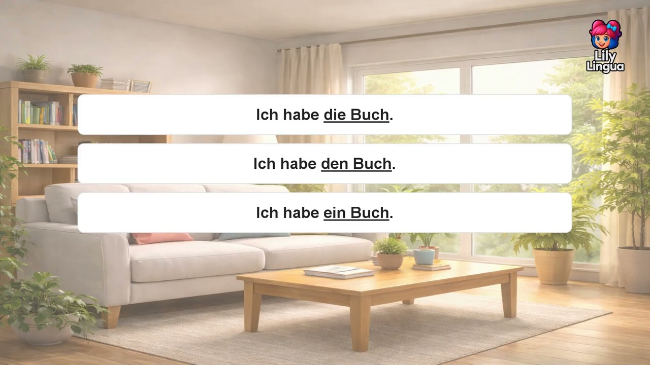 Tiếng Đức A1 – Mạo từ (der/den/die/das): Schule | Lily Lingua