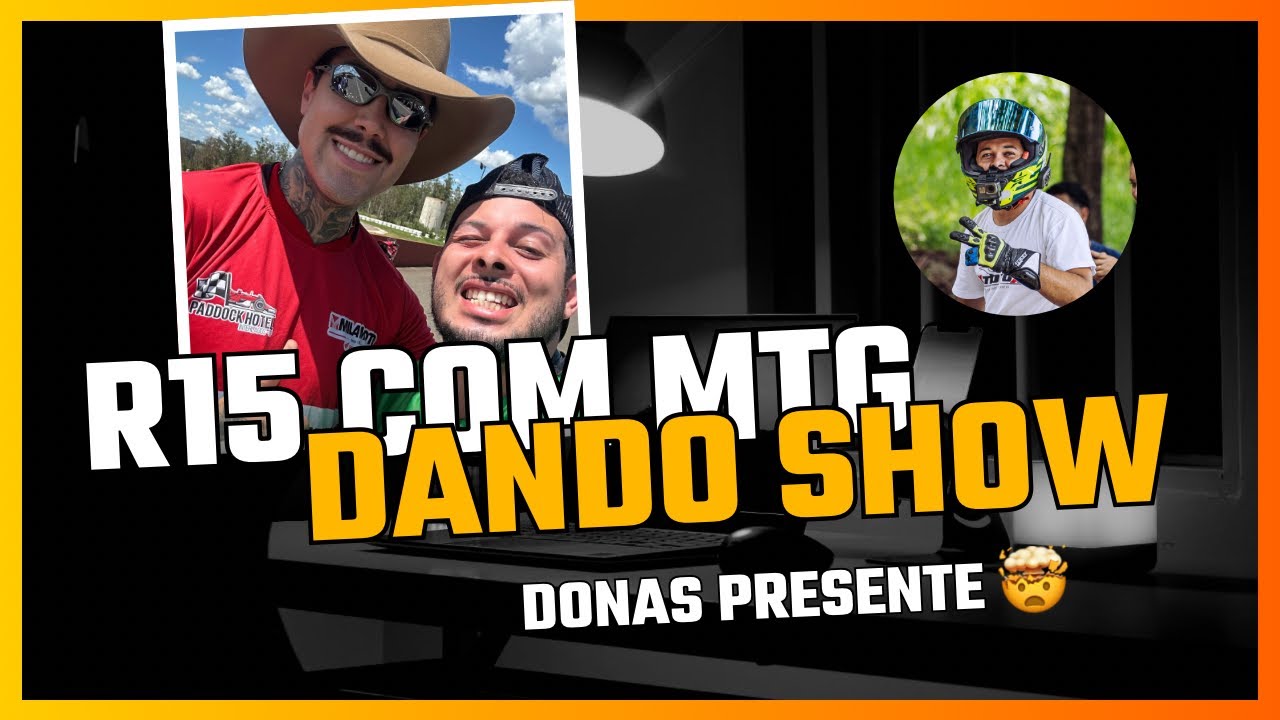 REAÇÃO DO DONAS AO VER A R15 COM MTG😱