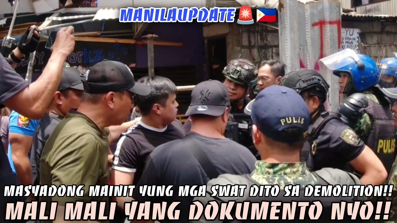 NAGOFFER SILA SAMIN NG 50K!!HINDI SILA SUMUNOD SA USAPAN SA BRGY!!DEMOLITION Clearing Operation🚨