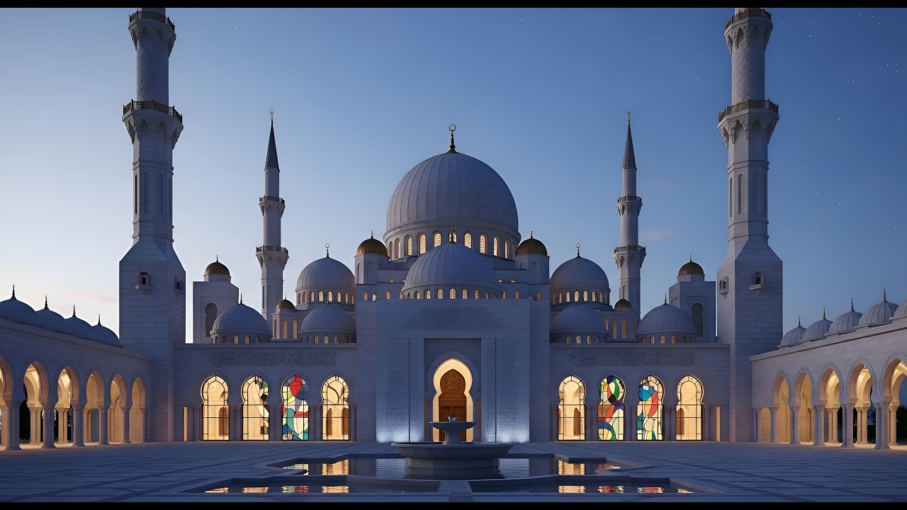 COPYRIGHT FREE BEAUTIFUL AND AESTHETIC MOSQUE ISLAMIC BACKGROUND VIDEOS