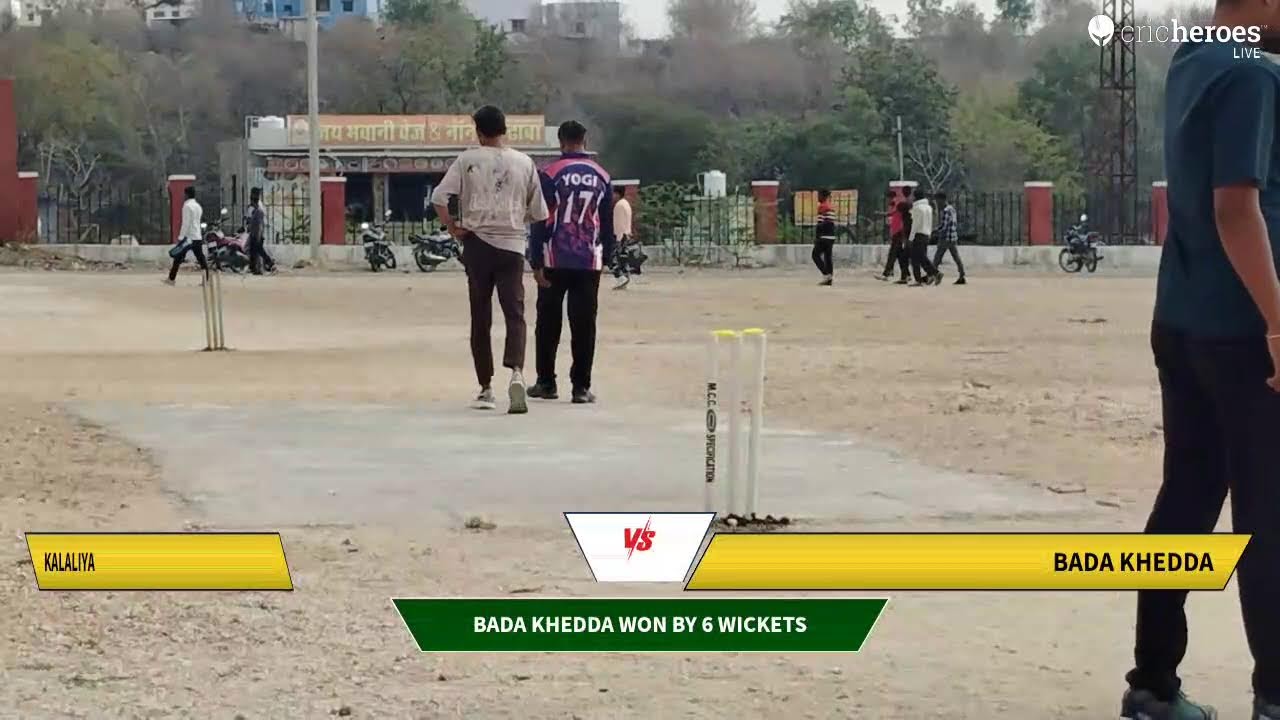 Kalaliya vs Bada Khedda live cricket match | JK.P.L TOURNAMENT SEASON 2 live - Bhim Rajsamand