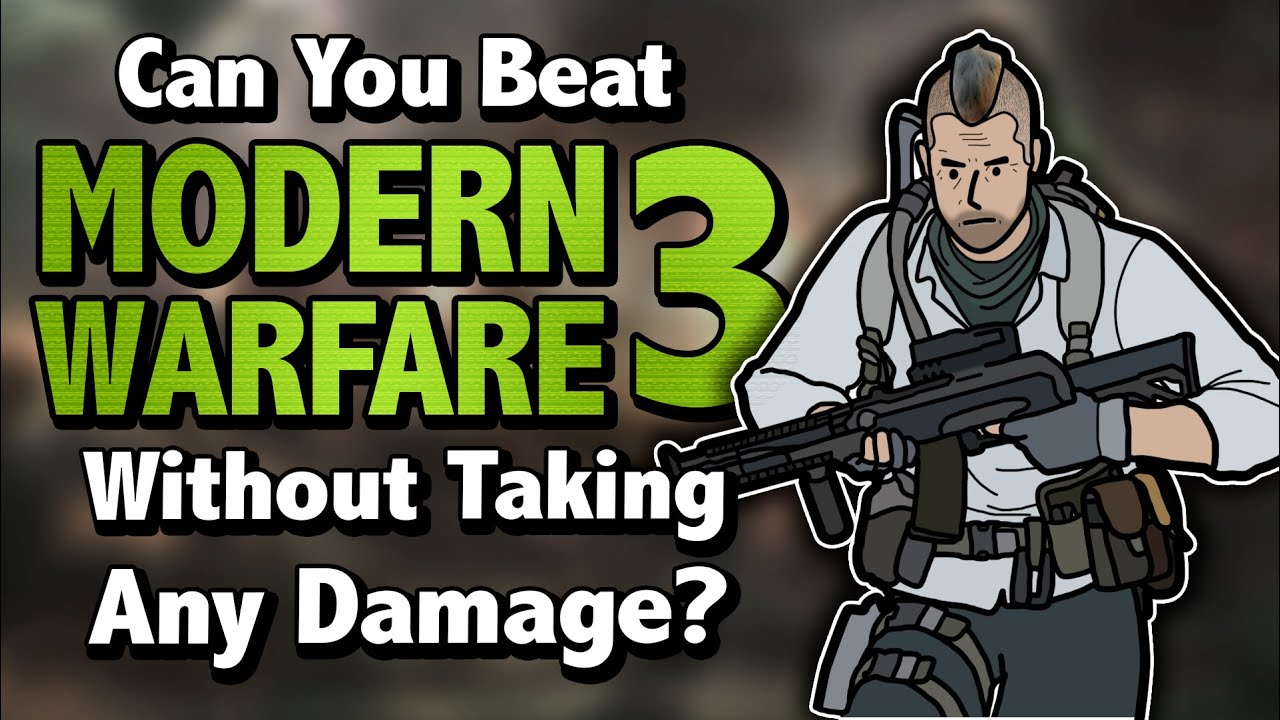 Can You Beat Modern Warfare 3 Without Taking Any Damage?
