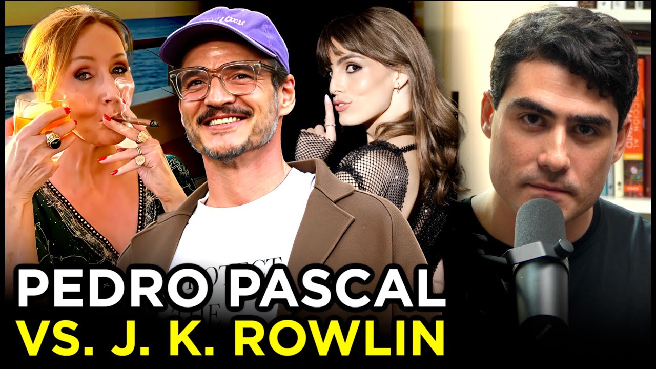 Pedro Pascal insulta publicamente a J.K. Rowling