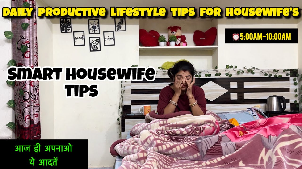 My 5 Am Productive Morning Routine In Winters | Housewife’s motivational video | Tips for Housewifes