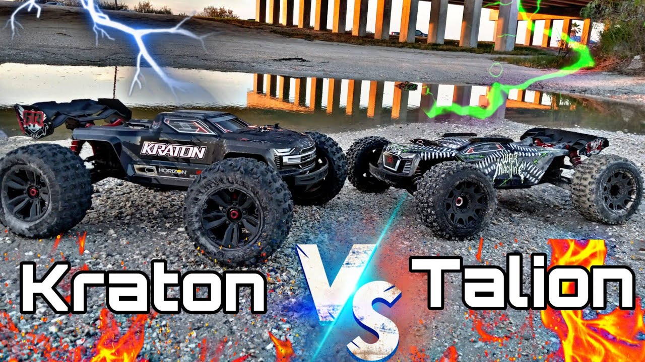 Arrma Kraton 6s EXB VS Arrma Talion 6s EXB!