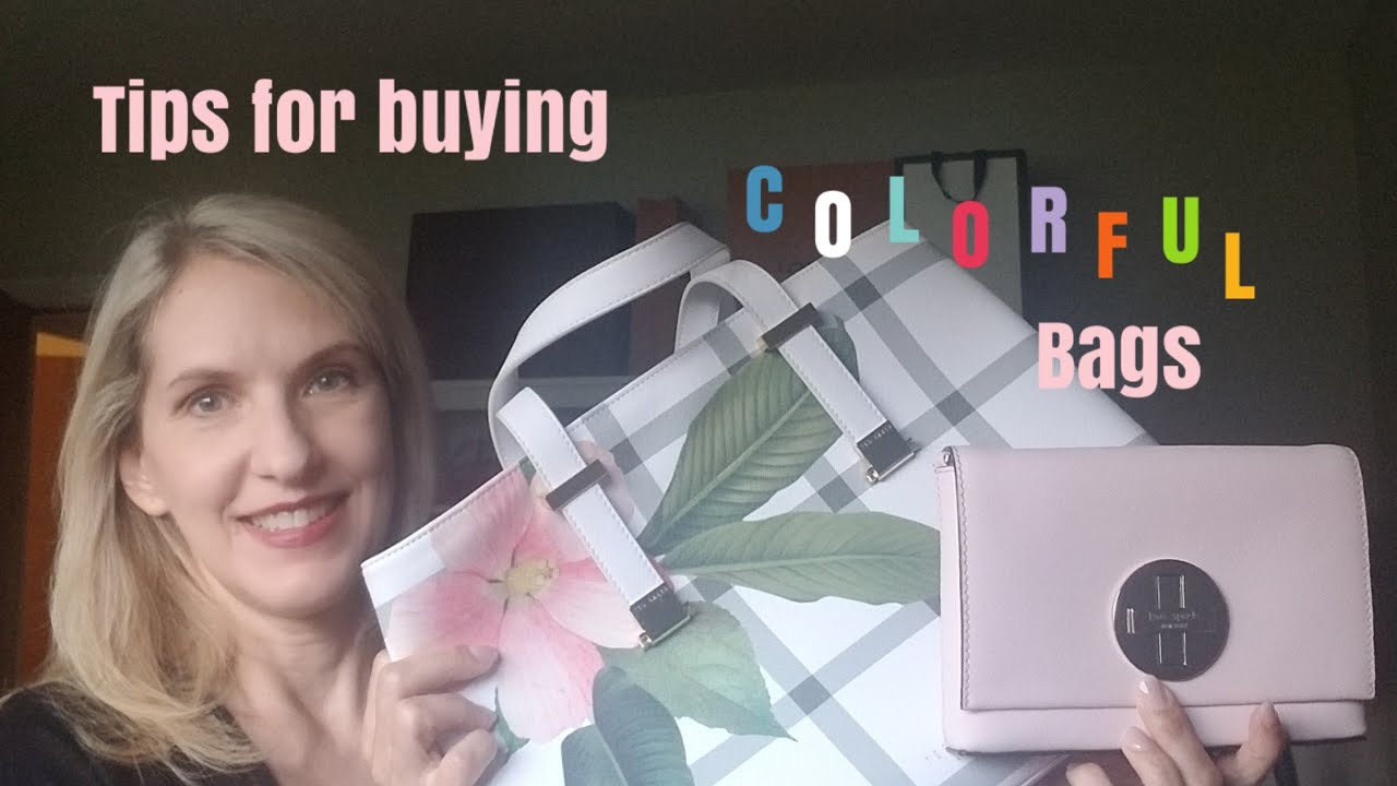 Tips for buying colorful bags | Meet Penelope