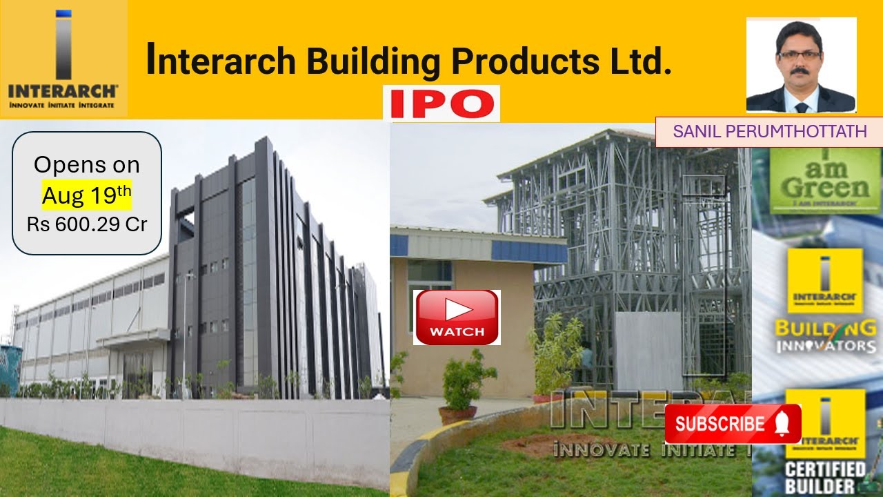 294-Interarch Building Products Ltd IPO - Stock Market for Beginners video.
