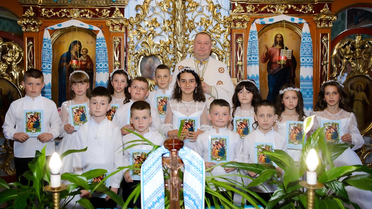 Перше Святе Причастя с.Орів Професійна фото та відеозйомка Дрогобич Трускавець Борислав Самбір