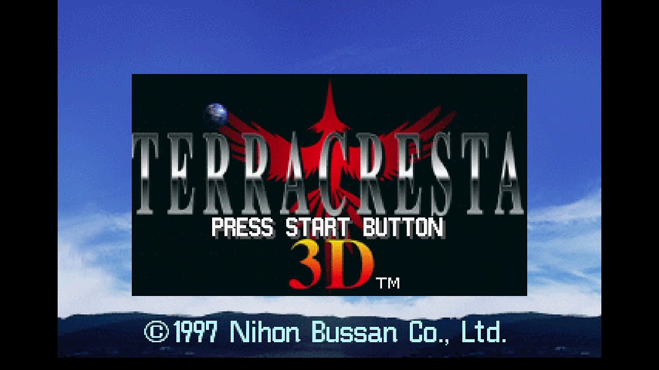 Terra Cresta 3D (テラクレスタ３Ｄ). [Sega Saturn - Nihon Bussan]. (1997). Hard Play.