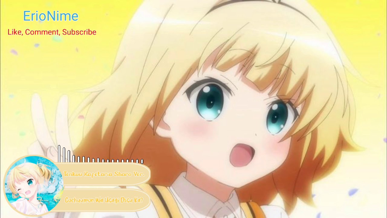 Tenkuu Cafetaria Sharo Ver. - Opening Gochuumon Wa Usagi Desu Ka? BLOOM!