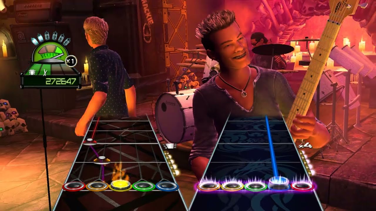 GHWTDE Guitar and Drums 2 player Co-op
