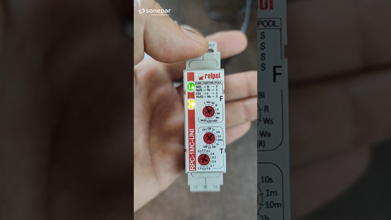How to time control devices❓A universal time relay will be helpful⚡ #electrician