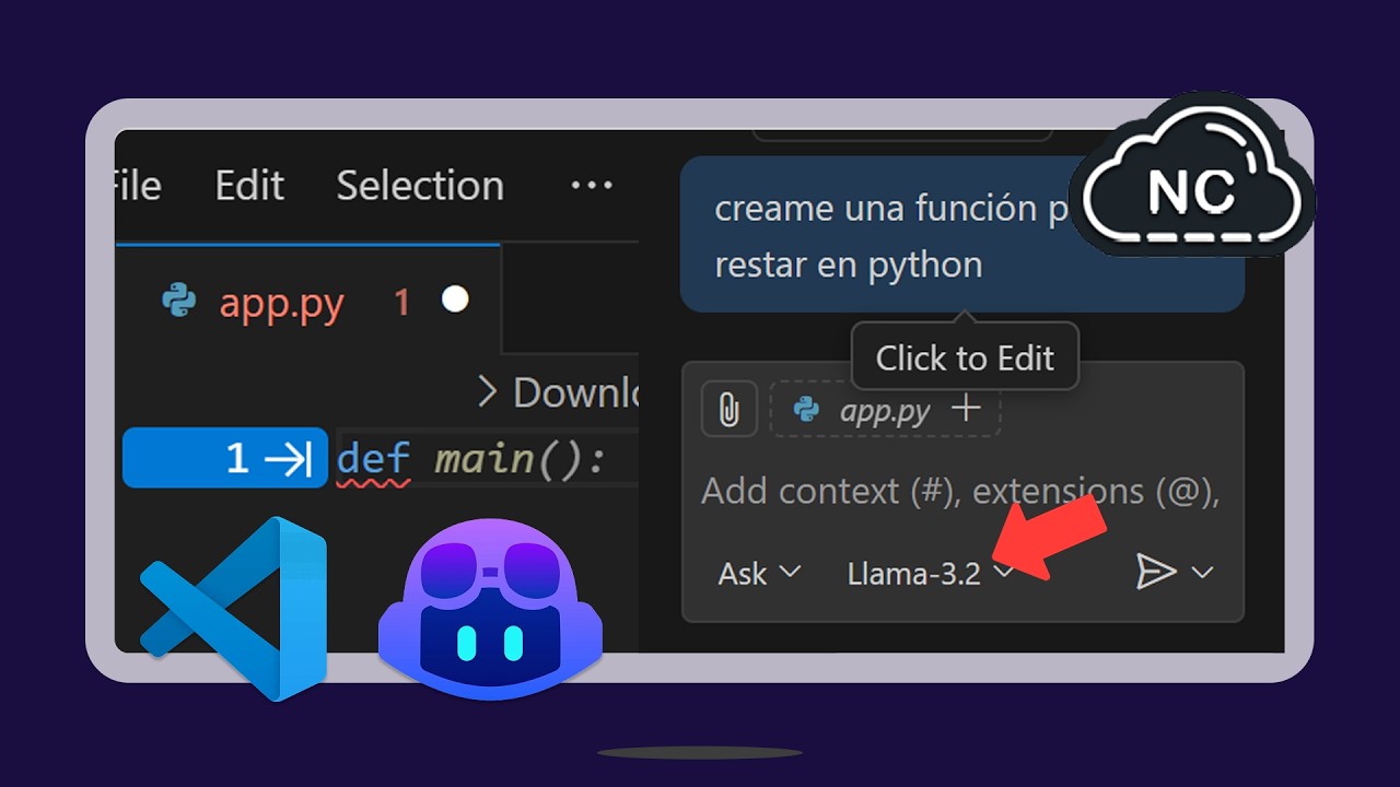 CÓMO USAR UN MODELO LOCAL LLM DE IA GRATIS EN GITHUB COPILOT 🤖 VSCODE