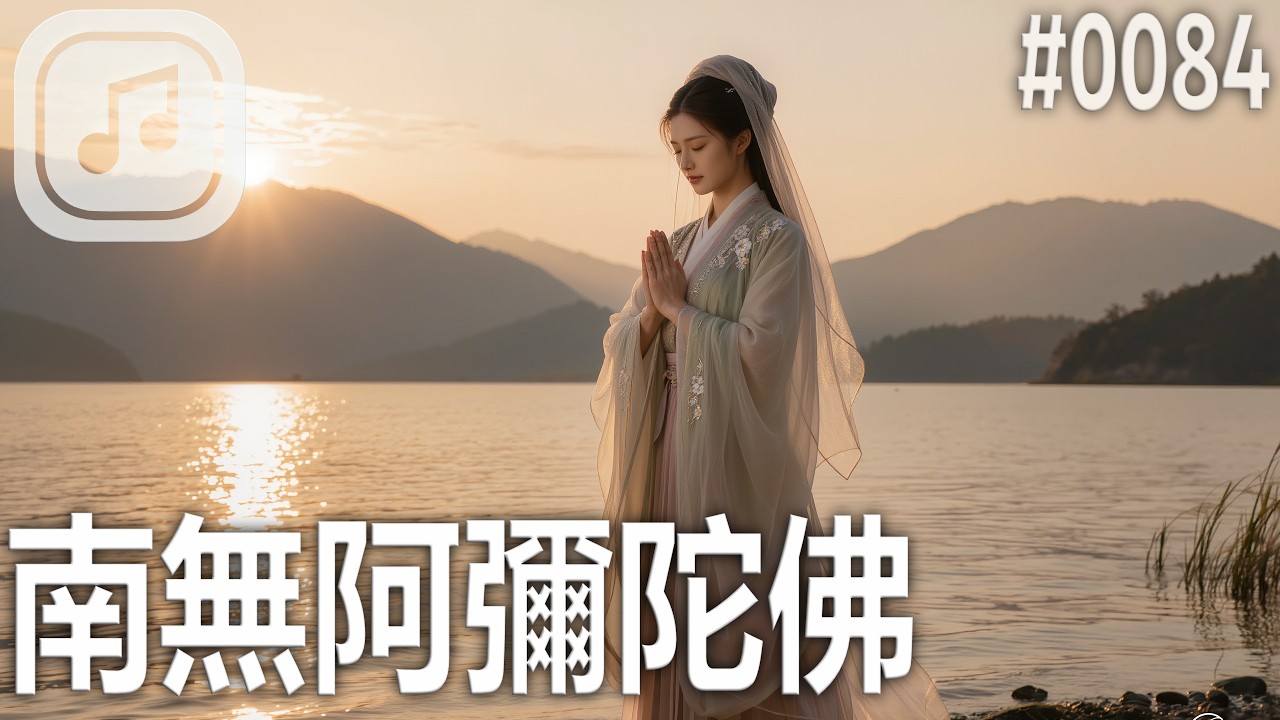 【南無阿彌陀佛】#0084｜唯美佛歌｜淨化心靈柔和旋律｜福慧增長喜悅人生｜靜聽音樂
