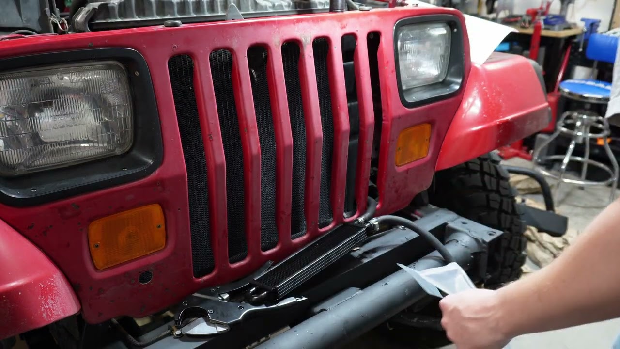 Power Steering Cooler Install