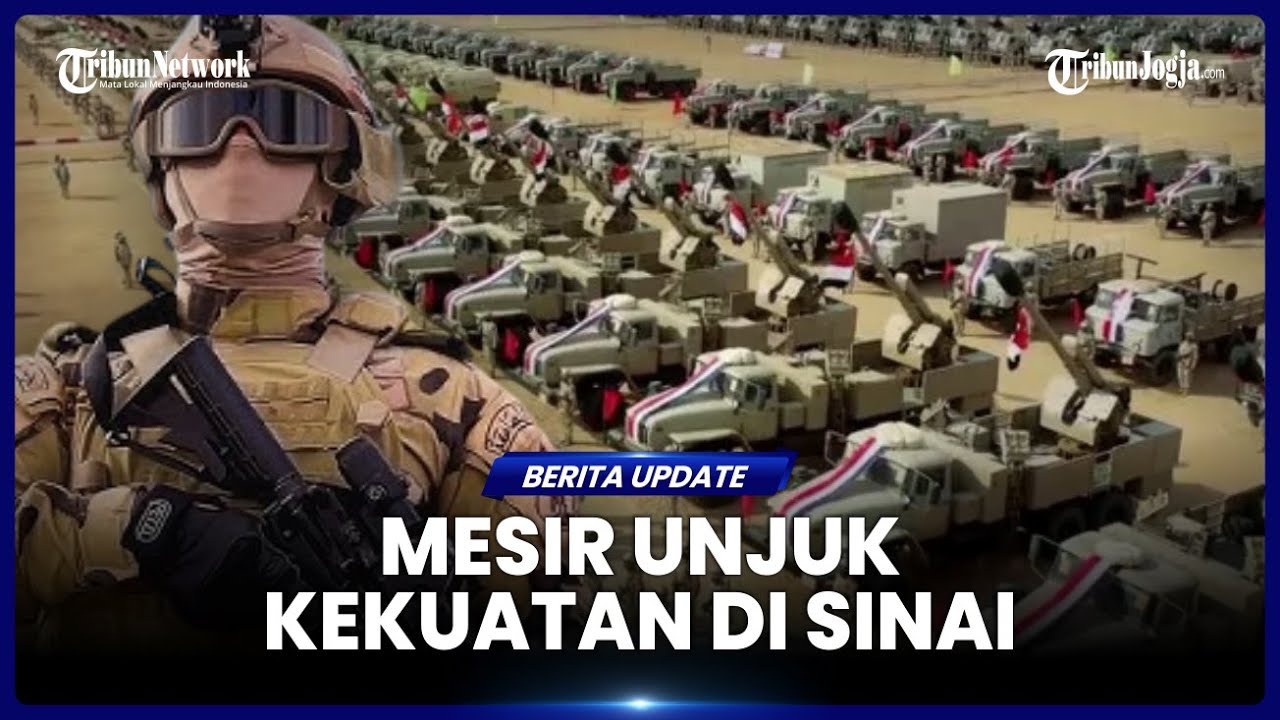 ISRAEL MINTA AS HENTIKAN PENGERAHAN MILITER MESIR DI SINAI