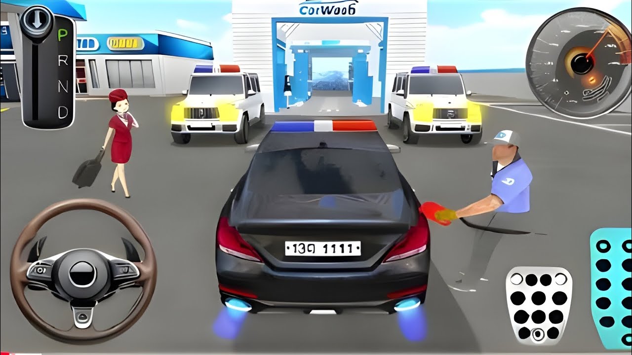 New Black Mercedes G63 For Parking - 3d Driving Class android game || Car Game#gameplay #cargame