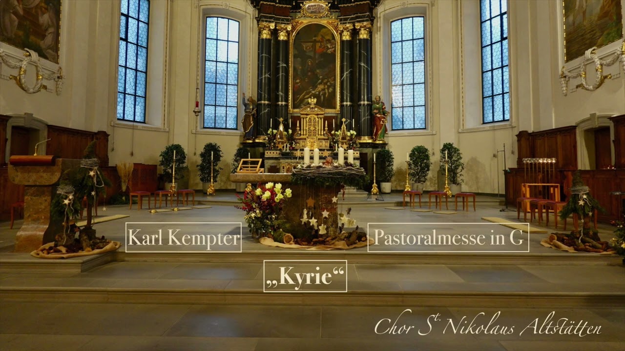 Karl Kempter Pastoralmesse in G "Kyrie"