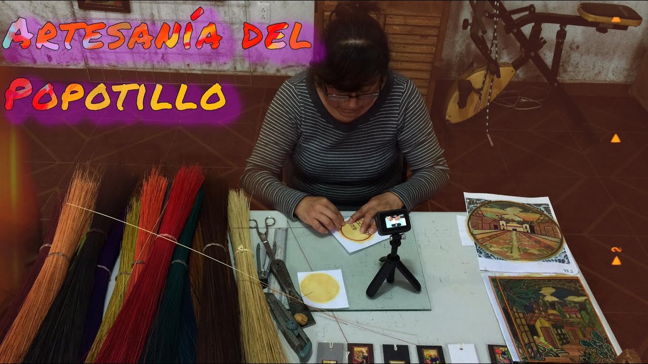 La increíble artesanía del popotillo en San Pablo Del Monte Tlax.