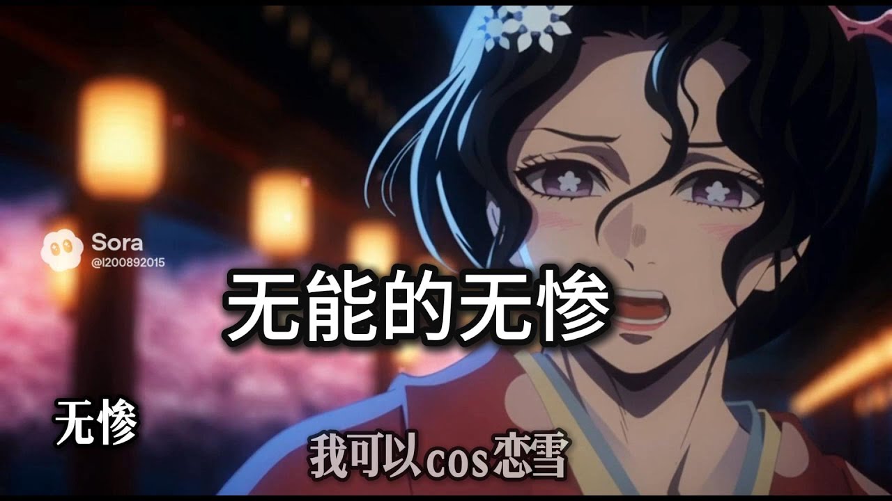 无能的无惨#sora2 #鬼灭之刃 #猗窝座 #无惨 #anime