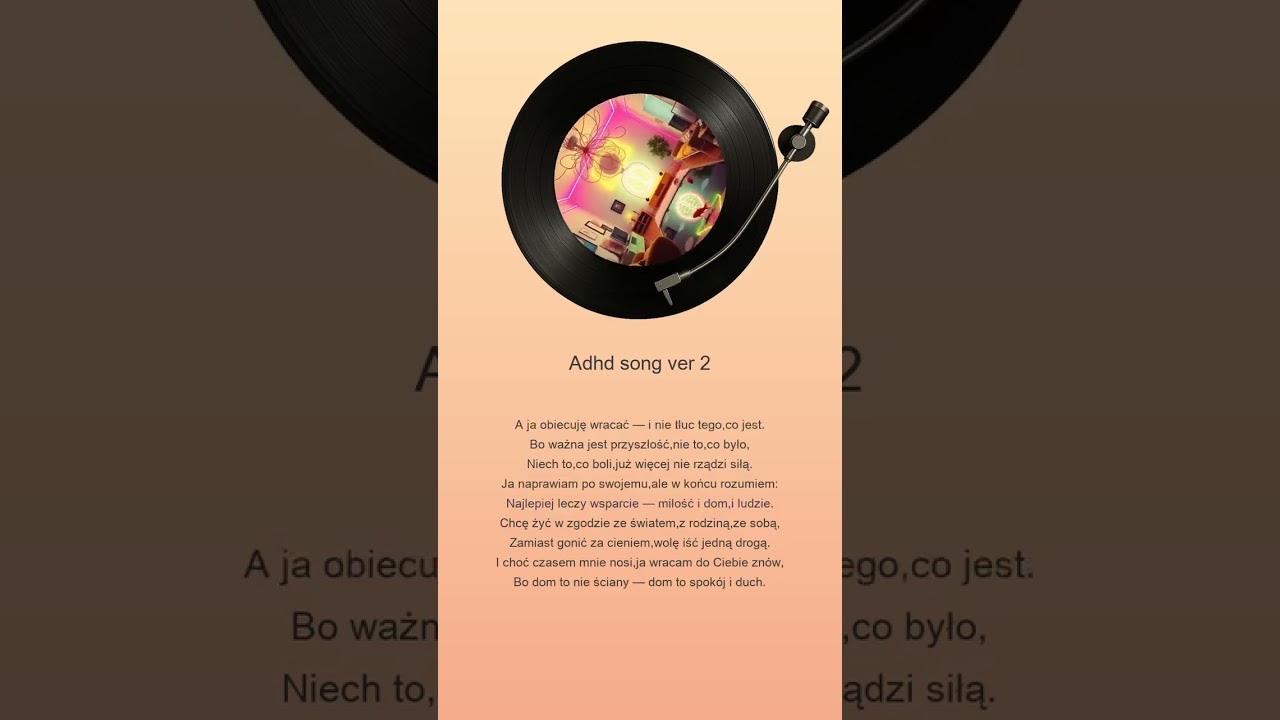 Adhd Song - Przyszłość 